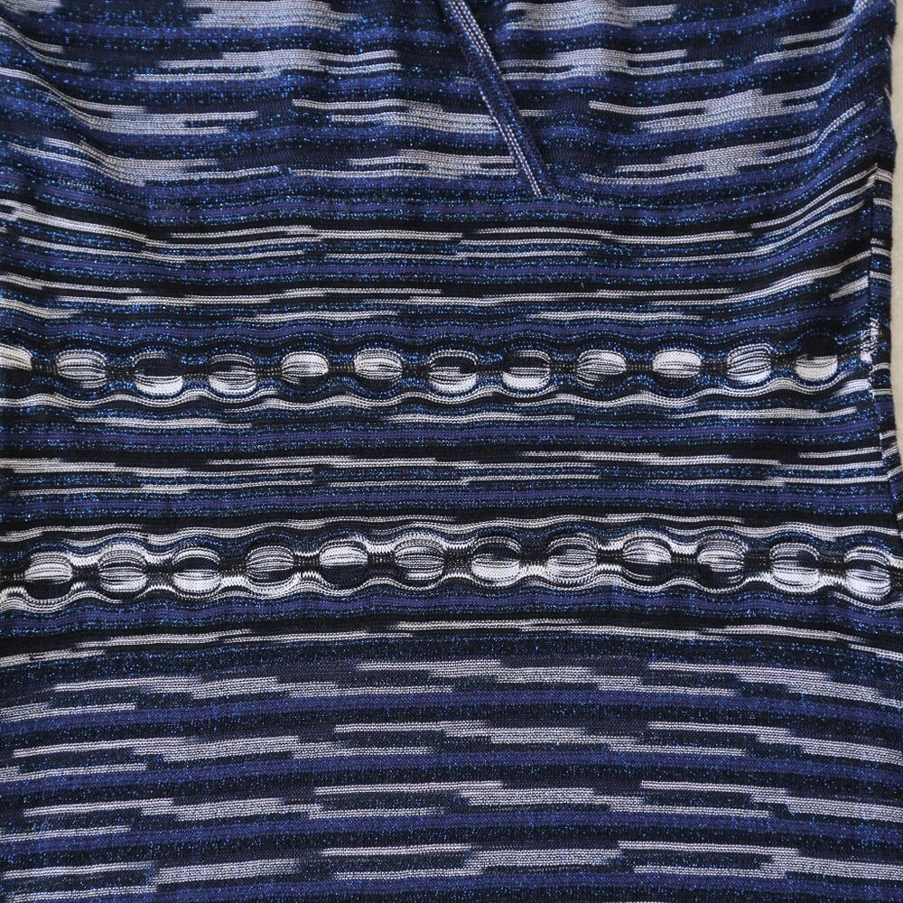 Gorgeous Missoni made in Italy V neck knit midi dress US Size 6 - Picture 6 of 10